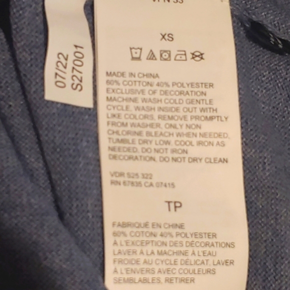 NWT NAUTICA NAVTECH Sweater 1/4 Zip Soft Stretch Temp Control Men's XS MSRP $79 - Picture 7 of 9